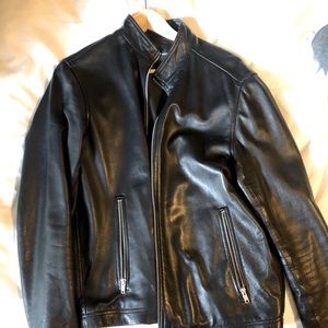 Theory Leather Jacket M